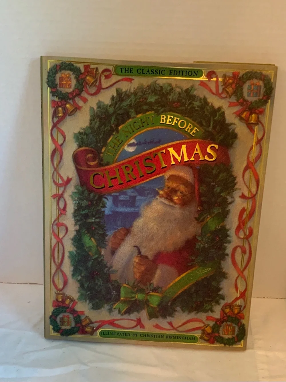 The Night Before Christmas Holiday Wall Art - Red & Green